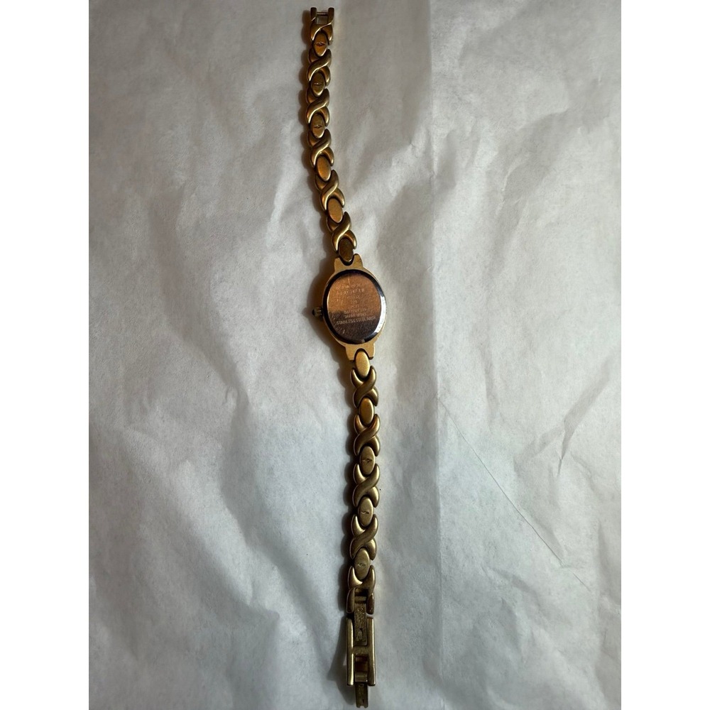 Elgin Ladies Rhinestone Watch (needs battery) - Picture 3 of 5